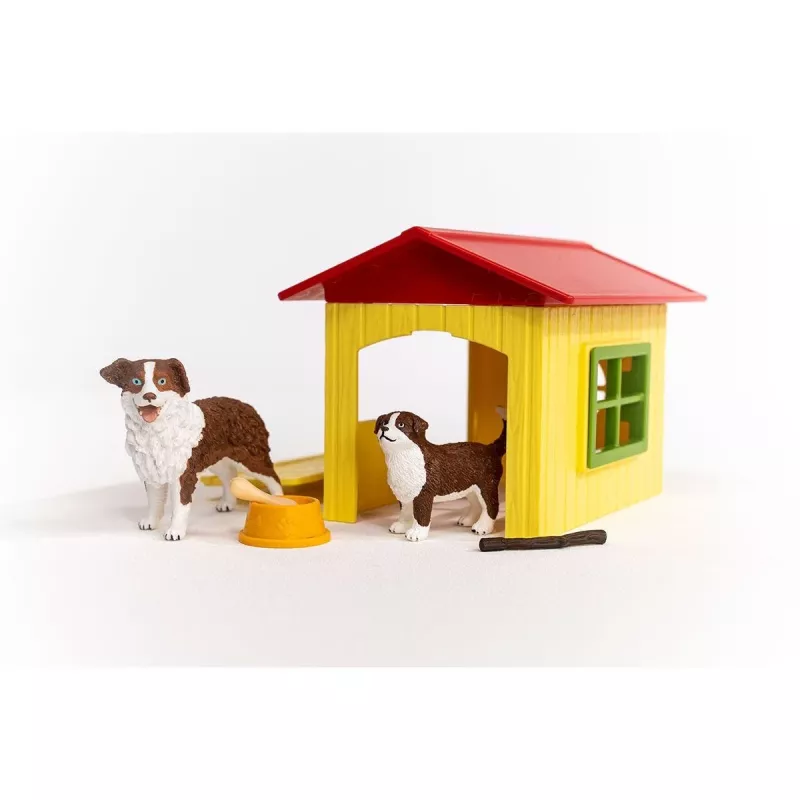 Schleich FARM WORLD hondenhok 42573 veelkleurig aanbevolen leeftijd 3+