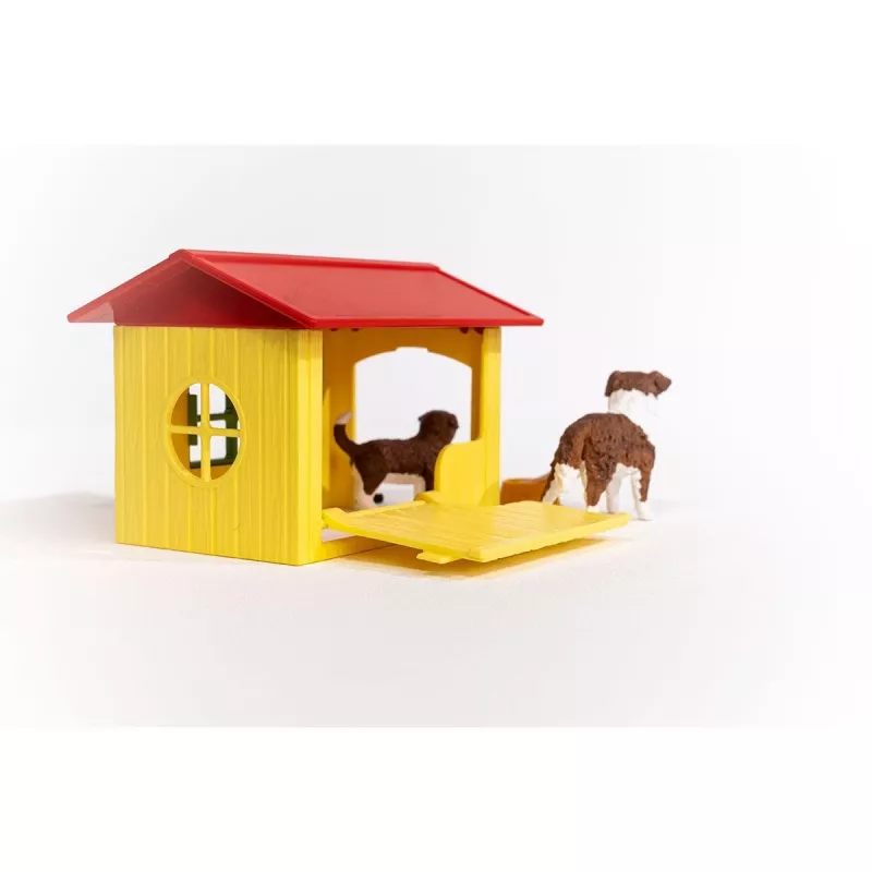 Schleich FARM WORLD hondenhok 42573 veelkleurig aanbevolen leeftijd 3+