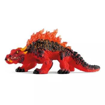 schleich ELDRADOR CREATURES magma-hagedis, 7 jaar, lavawereld, monsters en draken, zwart, rood, kunststof