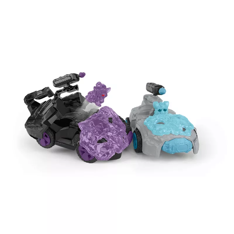 Schleich Shadow CrashMobile met mini-wezen zwart paars 42672