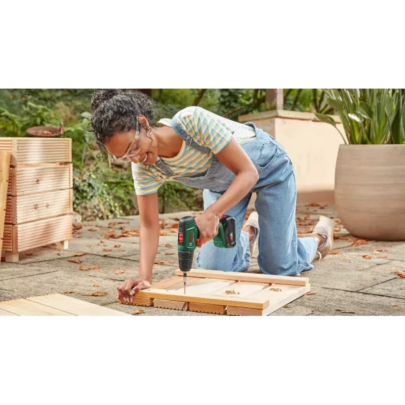 Bosch EasyDrill 18V-40 1630 t/min sleutelloos 1,3 kg zwart, groen