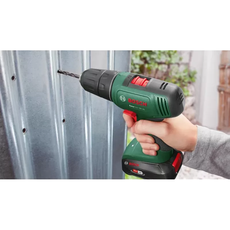 Bosch EasyDrill 18V-40 1630 t/min sleutelloos 1,3 kg zwart, groen