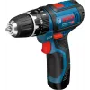 Pistoolgreepboormachine Bosch GSB 12V-15, 1300 t/min, 2 Ah accu