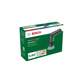 Bosch UniversalBrush (geïntegreerd) accu-aangedreven 3,6V borstel, zwart, IPX5, batterij, lithium-ion (Li-Ion), 1500 mAh, 3,6 V