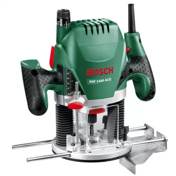 Bosch POF 1400 ACE aluminium, zwart, groen, rood, wit 28000 t/min 1450 W