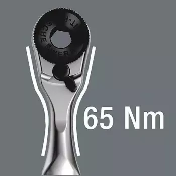 Dopsleutelset Wera Zyklop Mini 2