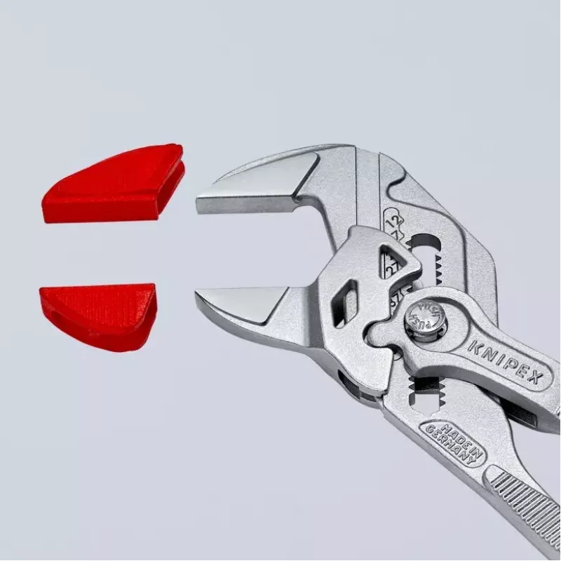 Vervangend onderdeel voor buistang Knipex 86 09 250 V01 rood kunststof 6 stuks