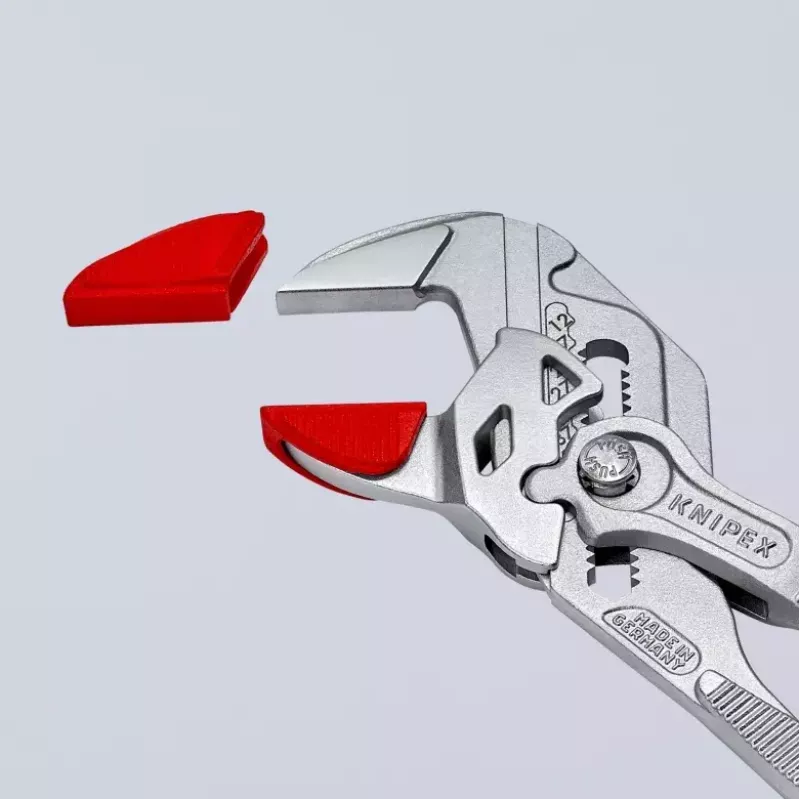 Vervangend onderdeel voor buistang Knipex 86 09 250 V01 rood kunststof 6 stuks