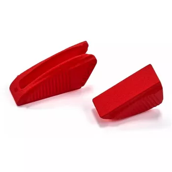 Vervangend onderdeel voor buistang Knipex 86 09 250 V01 rood kunststof 6 stuks