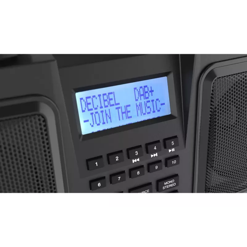 Draagbare radio Perfectpro Workstation Digital DAB FM 20W