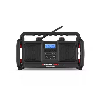 Draagbare radio Perfectpro Workstation Digital DAB FM 20W