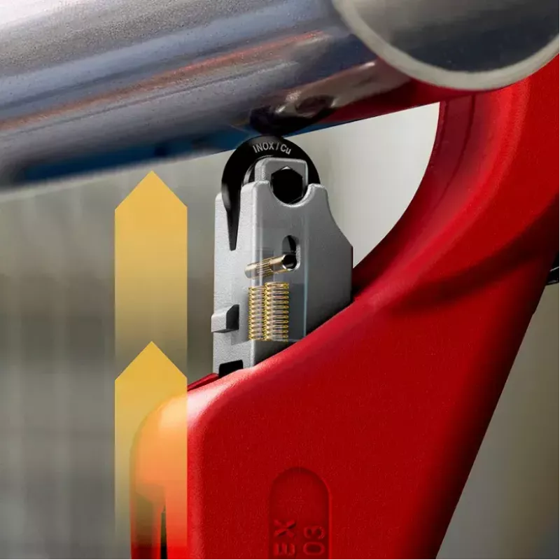 Pijpsnijder Knipex 90 31 03 BK geschikt voor messing, koper, staal