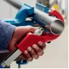 Pijpsnijder Knipex 90 31 03 BK geschikt voor messing, koper, staal