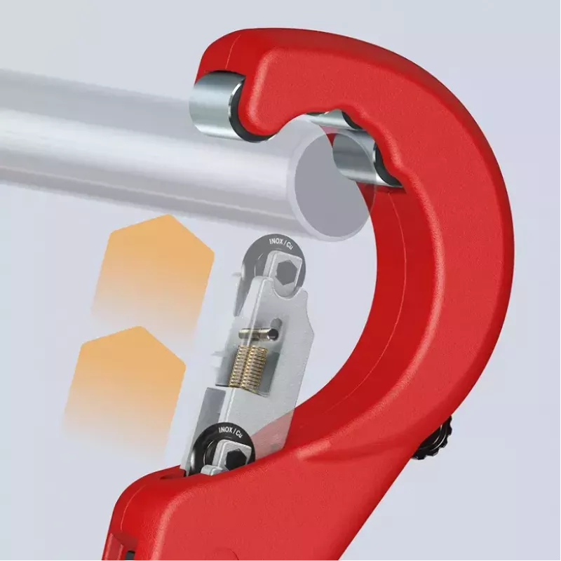 Pijpsnijder Knipex 90 31 03 BK geschikt voor messing, koper, staal