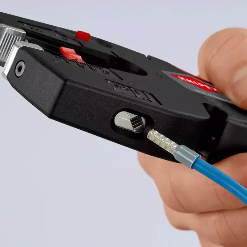 Knipex 12 72 190 tang staal kunststofgreep zwart rood 190 mm