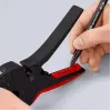 Knipex 12 72 190 tang staal kunststofgreep zwart rood 190 mm