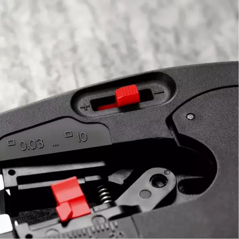 Knipex 12 72 190 tang staal kunststofgreep zwart rood 190 mm