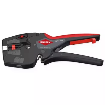 Knipex 12 72 190 tang staal kunststofgreep zwart rood 190 mm