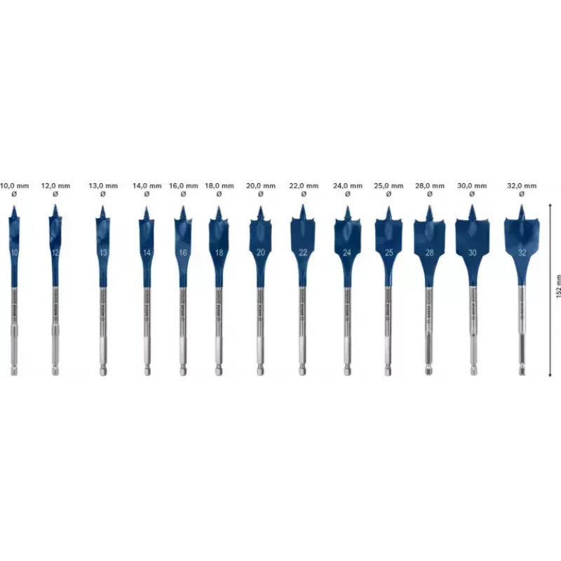 Bosch 2 608 900 336 borenset platboren 13 stuks