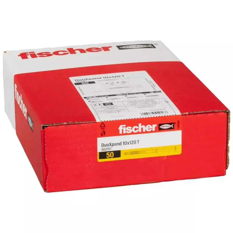 Expansieplug Fischer 562157 120 mm nylon 50 stuks
