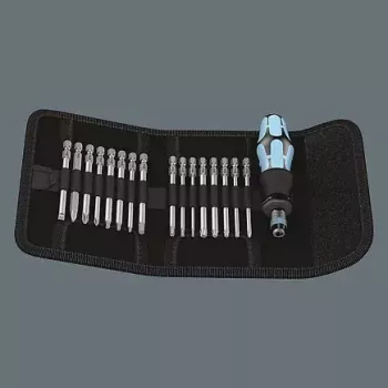 Schroevendraaier-bitset Wera Kompakt 60 16 stuks