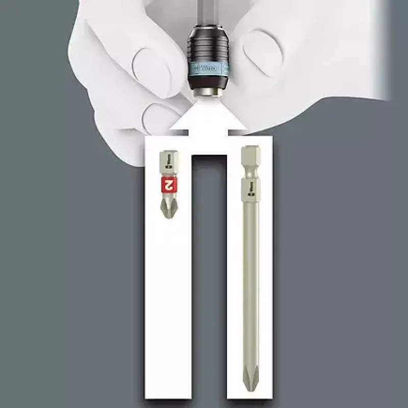Schroevendraaier-bitset Wera Kompakt 60 16 stuks