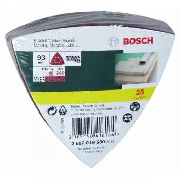 Bosch 2 607 019 500 schuuraccessoire 25 stuks