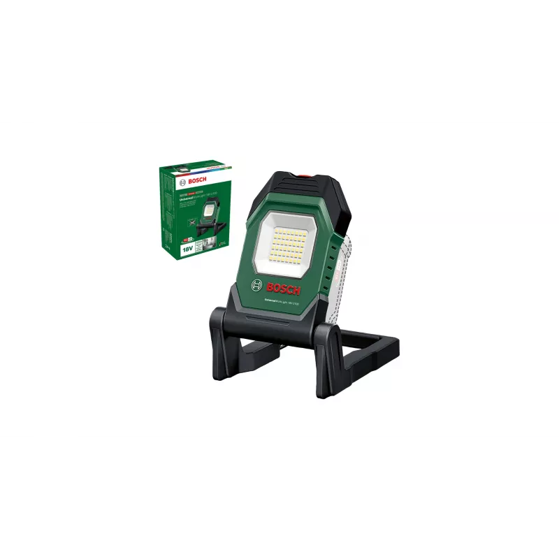 Bosch UniversalWorkLight 18V-2100 zwart, groen