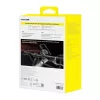 Fietshouder Baseus PrimeTrip 2-in-1 telefoonhouder met zaklamp, zwart