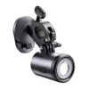 Fietshouder Baseus PrimeTrip 2-in-1 telefoonhouder met zaklamp, zwart
