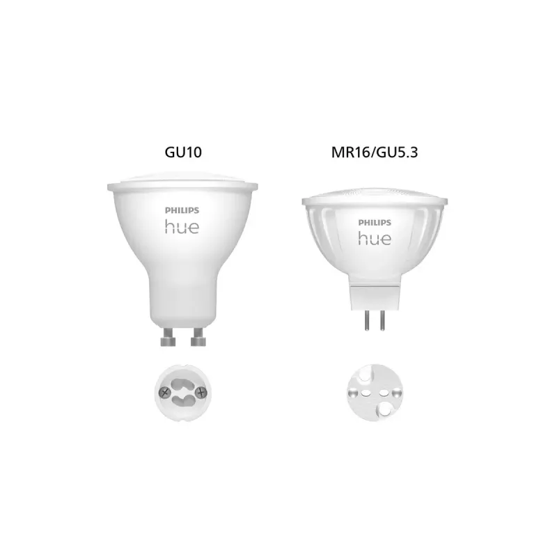 Philips Hue White and Colour Ambiance MR16 LED-lamp, GU5.3, 12 V, 6,3 W, 400 lm, dimbaar