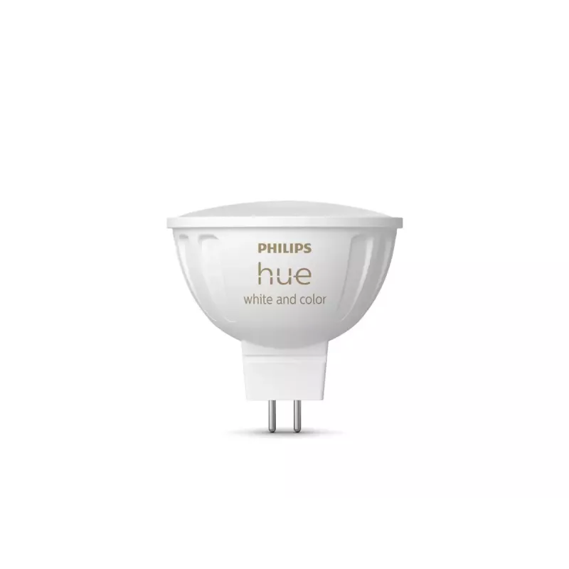 Philips Hue White and Colour Ambiance MR16 LED-lamp, GU5.3, 12 V, 6,3 W, 400 lm, dimbaar