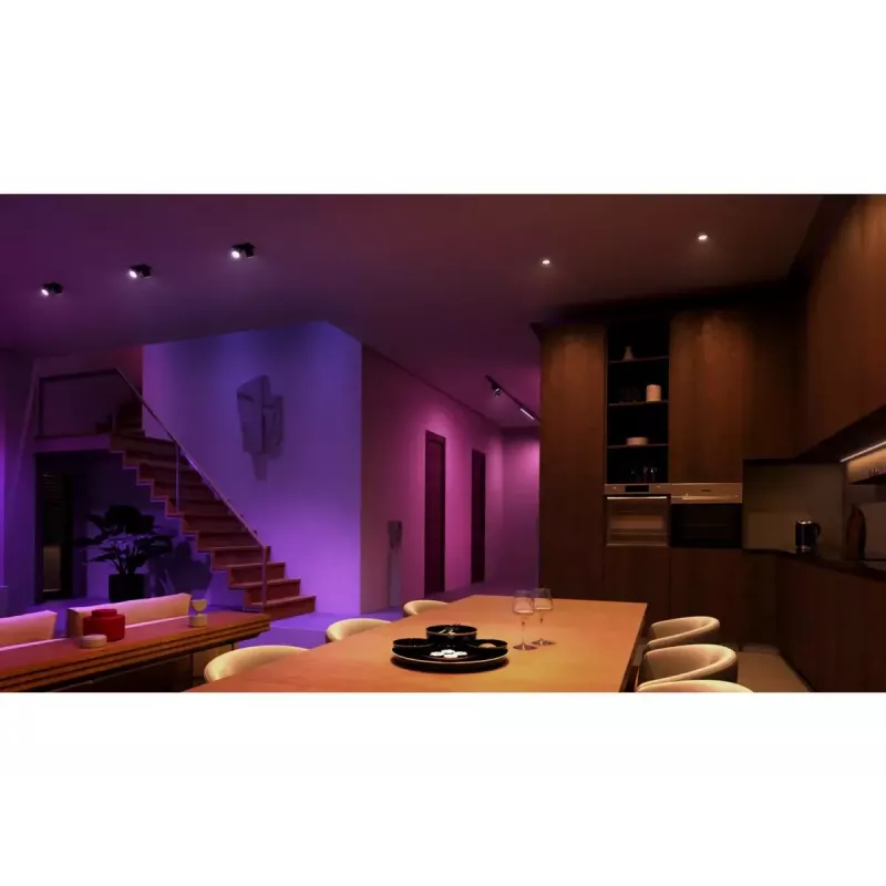 Philips Hue White and Colour Ambiance MR16 LED-lamp, GU5.3, 12 V, 6,3 W, 400 lm, dimbaar