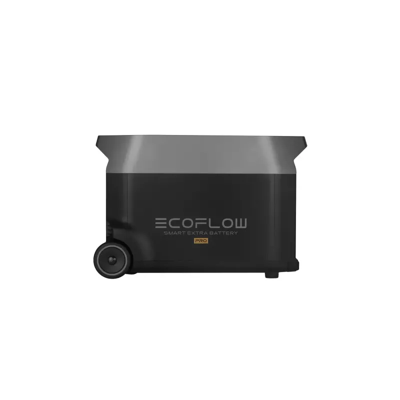 Batterij 3600 Wh voor EcoFlow DELTA Pro — 39 kg, 635×285×416 mm, zwart