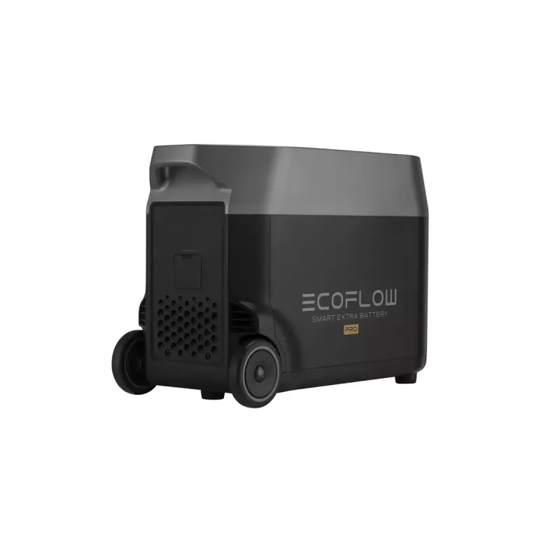 Batterij 3600 Wh voor EcoFlow DELTA Pro — 39 kg, 635×285×416 mm, zwart