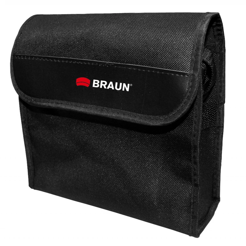 Braun 20165 verrekijker BK-7 Porro zwart