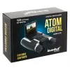 Verrekijker Levenhuk Atom DB20 met 20-voudige vergroting en ingebouwde 2-MP-camera, LCD-display