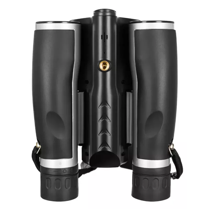 Verrekijker Levenhuk Atom DB20 met 20-voudige vergroting en ingebouwde 2-MP-camera, LCD-display