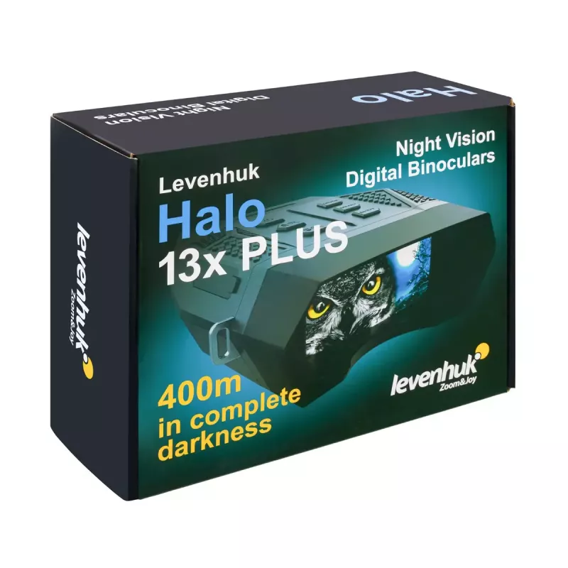 Verrekijker Levenhuk Halo 13x Plus 13x vergroting zwart