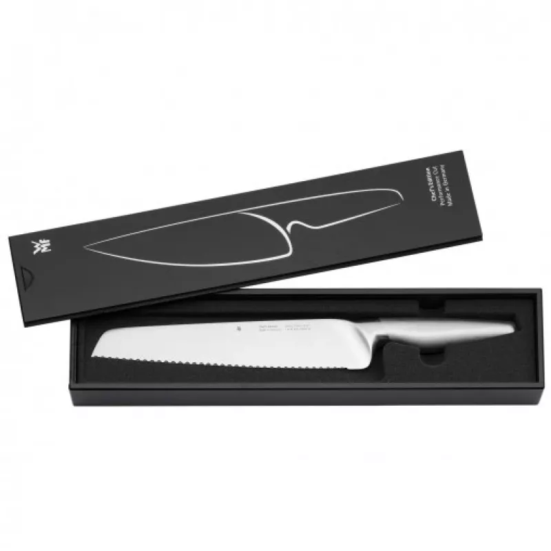 WMF Chef's Edition 1.882.026.032 brood- en universeelmes, geborsteld, 24 cm