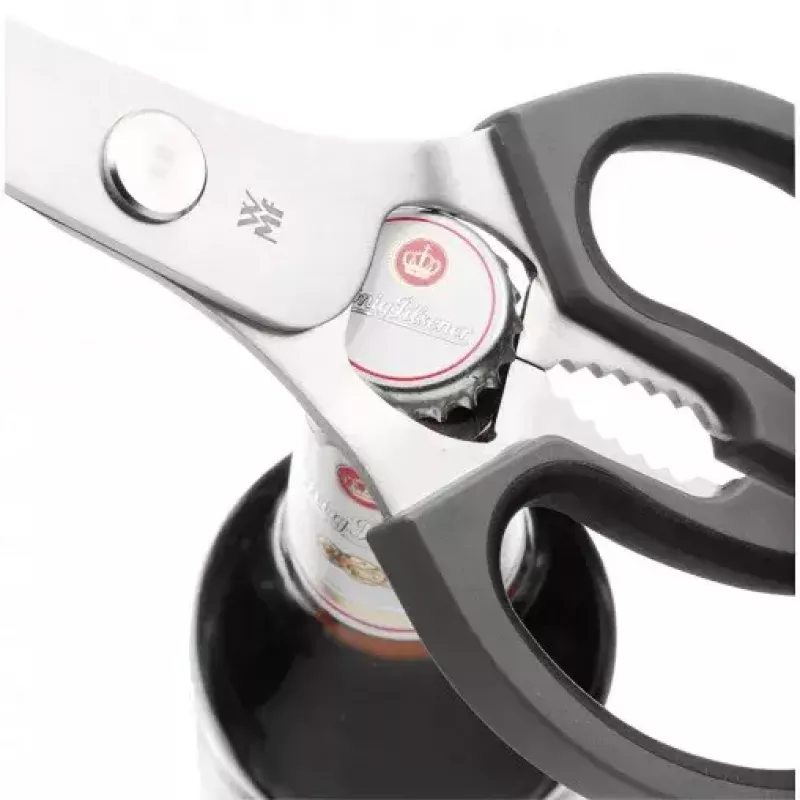 WMF 18.8246.9990 universele keukenschaar, roestvrij staal/kunststof, 22 cm, zwart