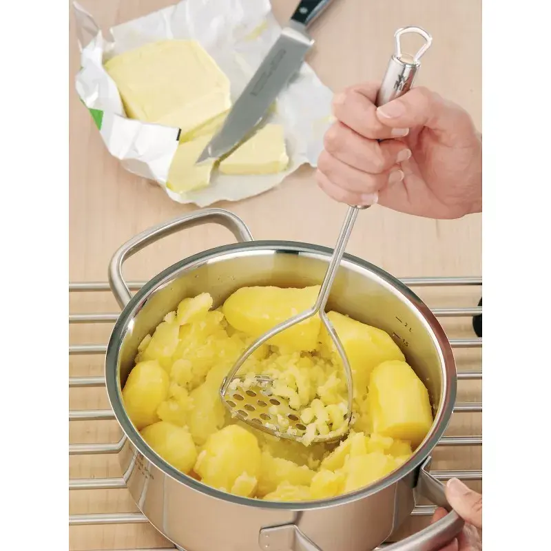 WMF Profi Plus roestvrij staal traditionele aardappelstamper