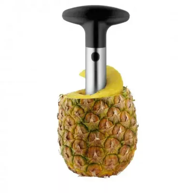 WMF Gourmet 18.7367.6030 ananassnijder, 8 cm, roestvrij staal, zwart