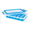 EMSA 514549 bewaardoos ijsblokjesvorm blauw, transparant 1 stk.