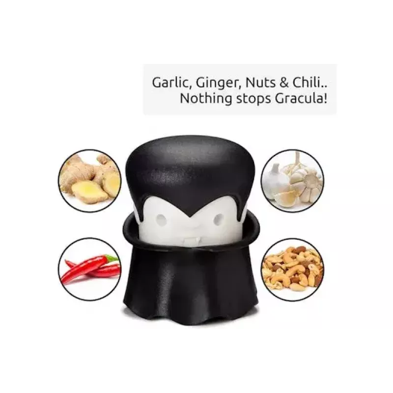 Knoflookpers met handgreep Ototo Design Gracula
