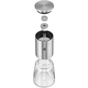 Zout- en pepermolen WMF De Luxe 14 cm RVS met keramisch maalwerk