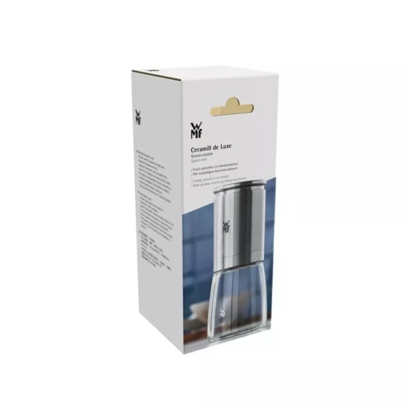 Zout- en pepermolen WMF De Luxe 14 cm RVS met keramisch maalwerk
