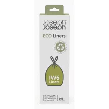 Plastic zakken Joseph Joseph IW 6 grijs 20 stuks breedte 580 mm hoogte 505 mm