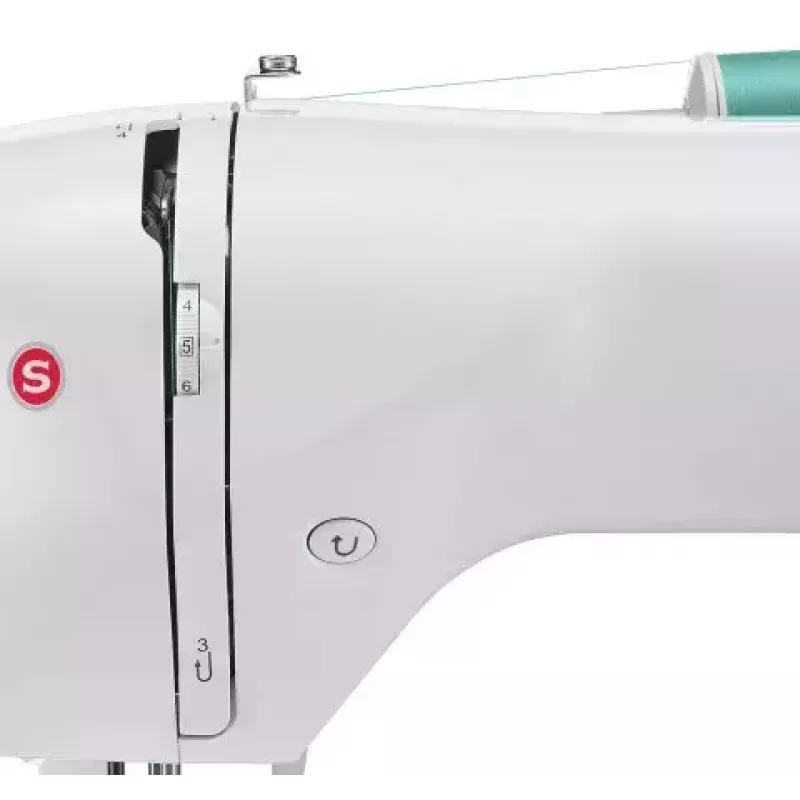 Singer Starlet 6660 computergestuurde naaimachine, 60 steken, knoopsgat in één stap, vrije arm, wit