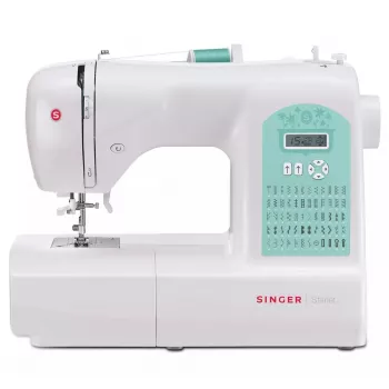 Naaimachine SINGER Starlet 6660 – elektrisch, 60 stiksteken, 1-staps knoopsgat, vrijarm, 8,29 kg